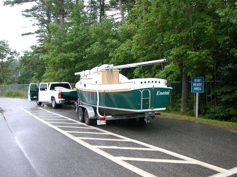 is an essential element of a "trailer sailor". The trailer and boat 